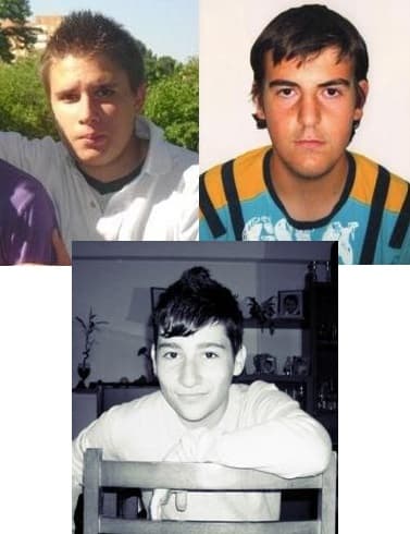 Jose Luis Nieto, Jose Quilez y Antonio Rodríguez